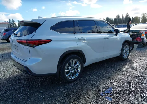 2023 Toyota Highlander Hybrid Limited из США, поврежденный, VIN 5TDXBRCH2PS570765